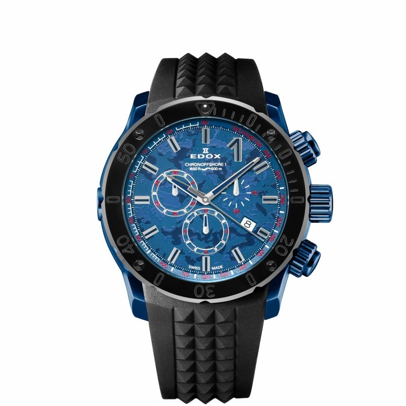 エドックス(EDOX) クロノオフショア1 クロノグラフ スペシャル